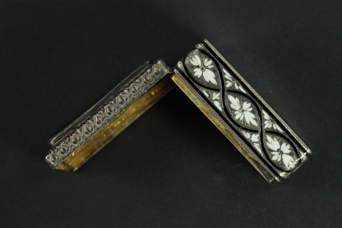 Tabacchiera antica in argento Napoleone-photo-5