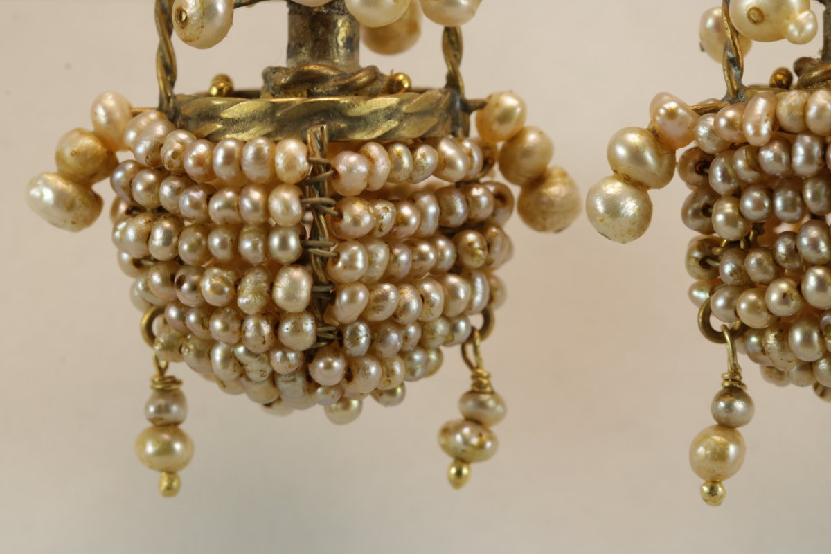 Orecchini in oro e perle-photo-1