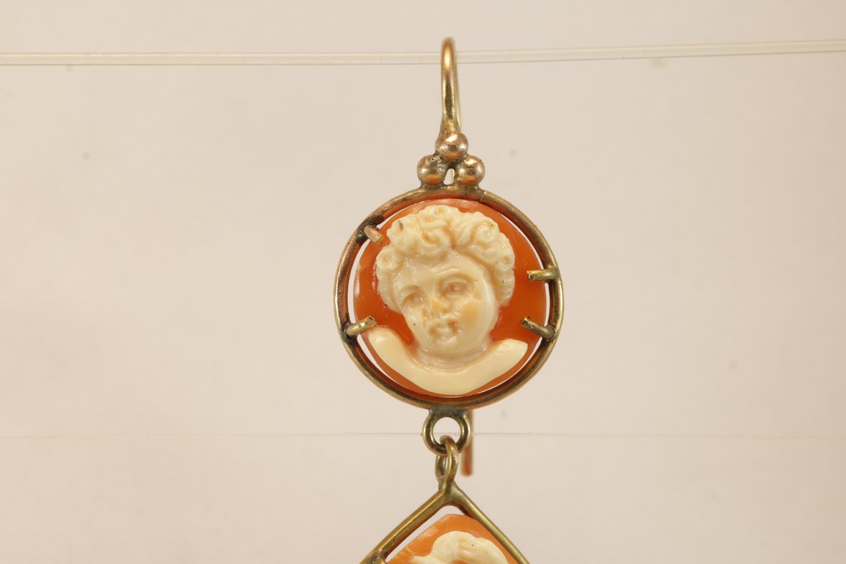 Orecchini con cammei antichi-photo-4