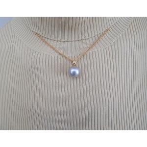 Tahitian Pearl Pendant Bail In 18 Carat Gold