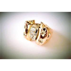 18-carat Gold Art Deco Ring