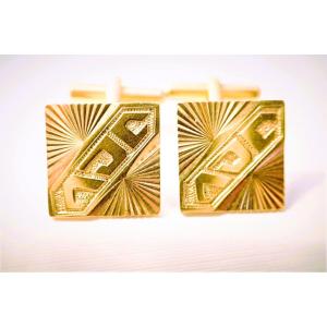 Pair Of 18-carat Gold Cufflinks