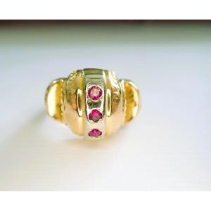 Art Ring Ball 18 Carat Gold