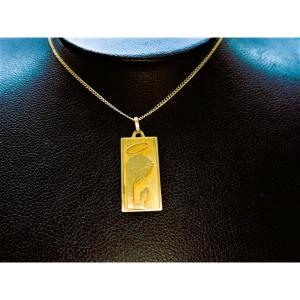 18-carat Gold Medal Of The Virgin Mary