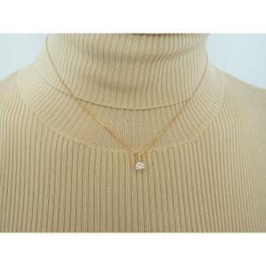 Diamond Pendant And Its 18-carat Gold Chain