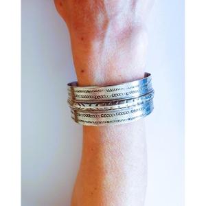 Ethnic Silver Bracelet 