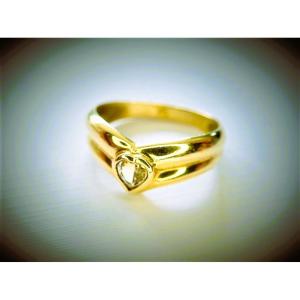 18-karat Gold Citrine Ring