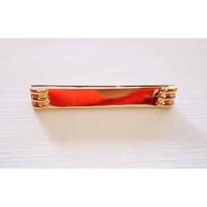 18-karat Gold Baby Bib Brooch