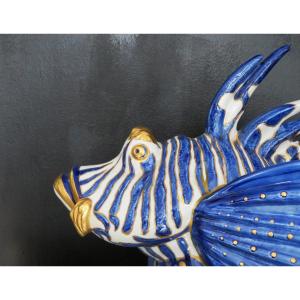 Large Porcelain Lionfish.