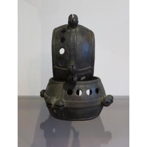 Pair Of Baoulé Bronze Bracelets (19th Century).