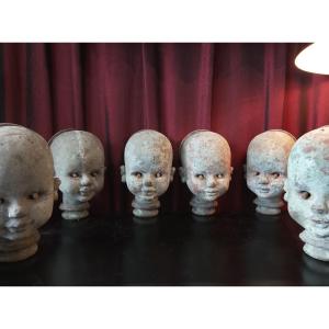 Set Of Six Bella Molds.