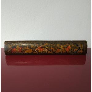 19th Century Kadjar Travel Pencil Case.