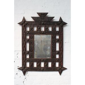 Mirror, Frame, Folk Art