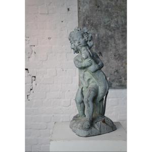 Lead Fountain, France, Late 19th Century