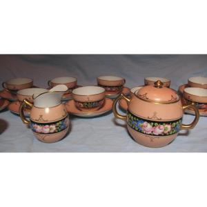 Art Deco Period Paris Porcelain Tea Service