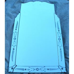 Venetian Mirror With Glazing Beads 50s