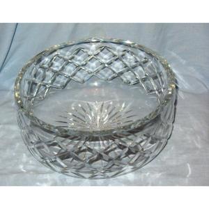 Daum Crystal Salad Bowl, 20th Century