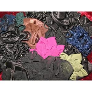 Haute Couture Satin Lace Bows 15 Pieces 20th Century