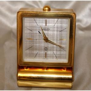 Jaeger 2-day Travel Alarm Clock, Swiss Made, Vintage, 1950-1959