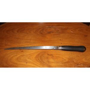 Hunting Knife With Steel Blade, Late 19th Century