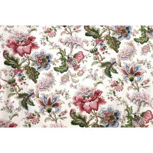 Pair Of Indian-style Chintz Curtains - Length: 3 Meters