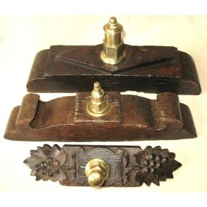 3 Locks Or Lightning Door Keys 18th Century Folk Art Harvest