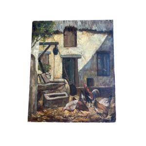 Chicken Coop Table 