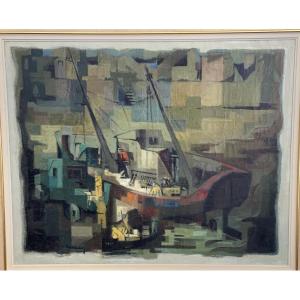 Marine Painting By Francis Pasquier 