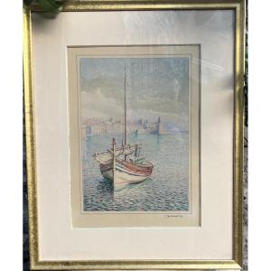 View Of Collioure By Hamon 