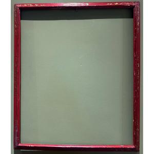 18th Century Lacquered Wooden Frame