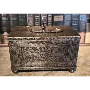 Nuremberg Engraved Iron Box