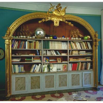 Large Library Style Management House Jansen