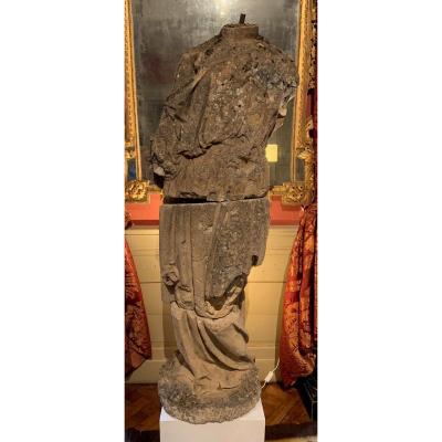 Stone Statue In The Taste Of Ancient