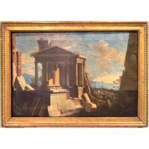 Painting Caprice XVIIIth Century