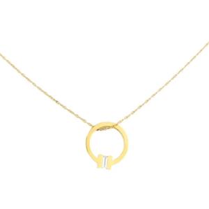 Tiffany&co Pendant - Tiffany Circle - Yellow Gold