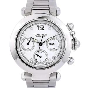 Cartier - Pasha Chronograph - Steel - 36 Mm_ref 1002