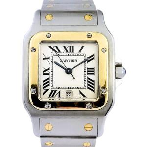Cartier Santos Galbée Watch - Gold/steel - 29 Mm