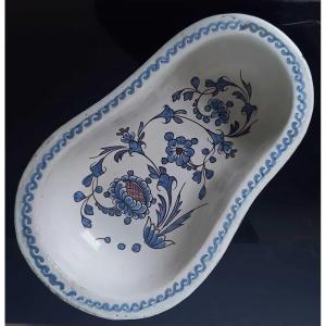 Earthenware Bidet Basin, Clermont-ferrand 18th Century