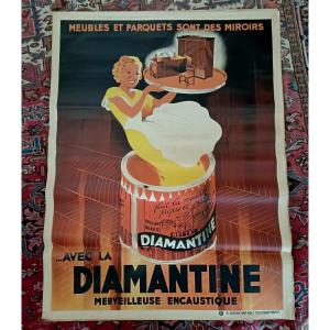 Poster Diamantine Litho Raymond Ducatez B. Sirven, Imp. Edit. (unitary Price)