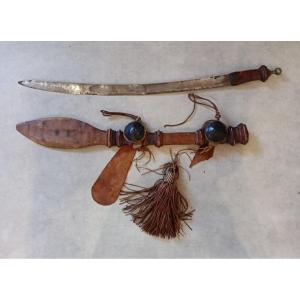 Malinke Saber Curved Blade Malinke Mandingo Saber, Also Called "sofa" 