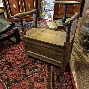 Old Cantou Chair, Chest Bench