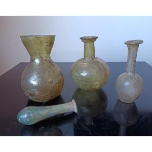 Bottles And Balsamariums, Roman Period, Syria, 1st-4th Century