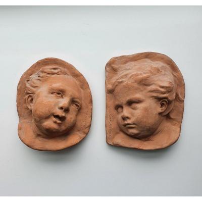 Study Of Children In Terracotta, France, Twentieth Century