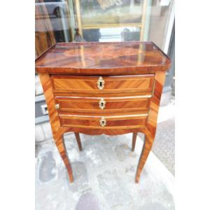 Chiffonniere Table 18 Century Transformed In Bedside With Door