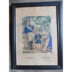 Enhanced Engraving 19 "the Imperial Family"