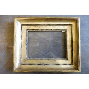 Louis XVI Carved And Gilded Wooden Frame
