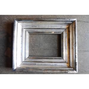 Louis Philippe Rectangular Silver Wooden Frame