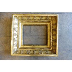 Rectangular Frame  In Gilded Stucco  , Early 19 Century  