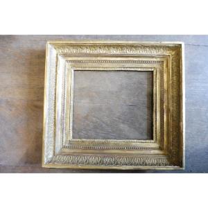 Empire Rectangular Gilded Wood Frame