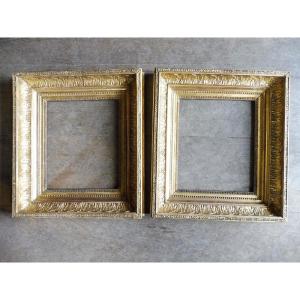 Pair Of Late 18th Century Gilded Wooden Frames
